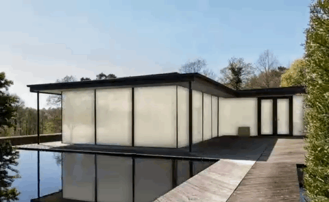 PDLC smart films on Abu Dhabi windows for adaptive privacy